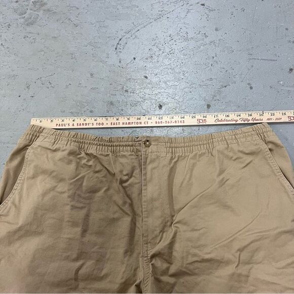 Polo Ralph Lauren Classic Fit Men’s Beige Stretch Drawstring Shorts Size 2XLT - Picture 7 of 7